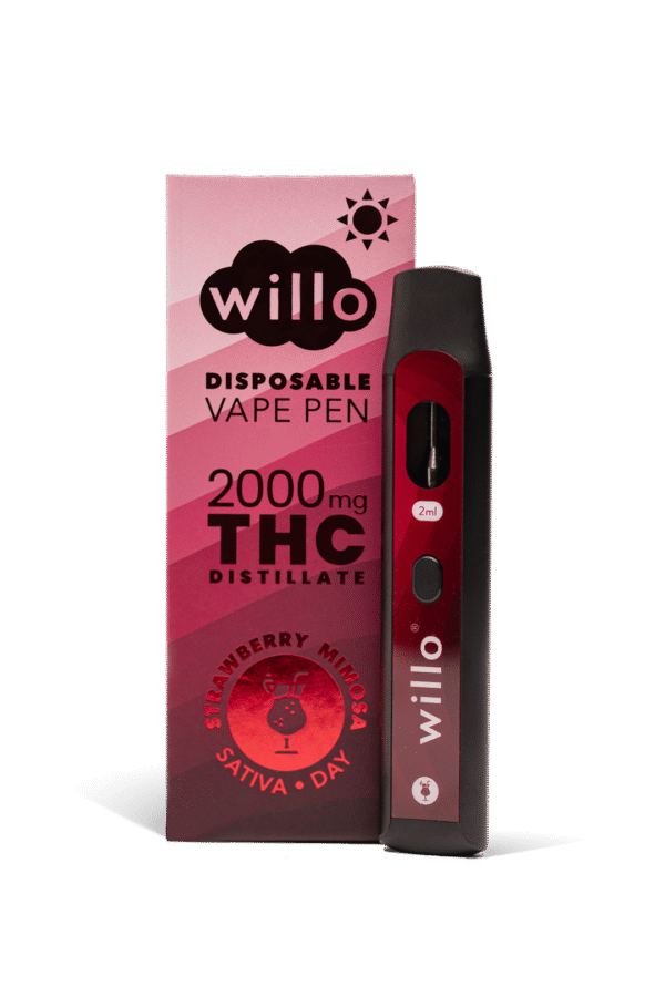 Strawberry 2000mg THC Vape Pen