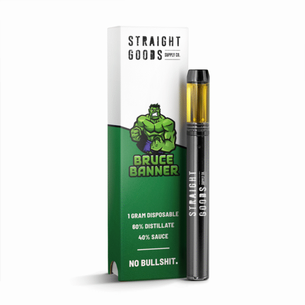 Straight Goods Bruce Baner 1000mg THC Vape Pen